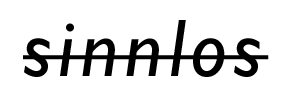 sinnlos.st logo